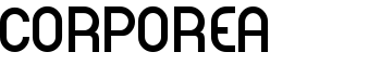 CORPOREA font