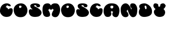 Cosmoscandy font