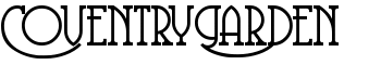 CoventryGarden font