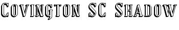 download Covington SC Shadow font