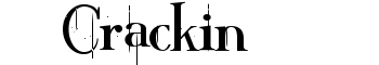 download Crackin font