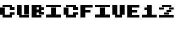 CubicFive12 font