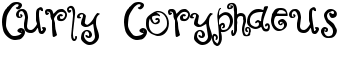 Curly Coryphaeus font