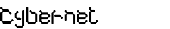 Cybernet font