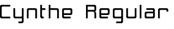 Cynthe Regular font
