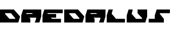 Daedalus font