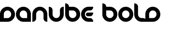 Danube Bold font