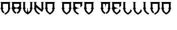 Dawn-of-Mellido font