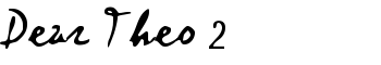 Dear Theo 2 font