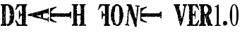 download DEATH FONT ver1.0 font