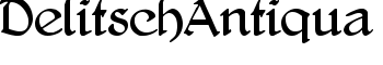 download DelitschAntiqua font