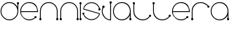 download dennisvallera font