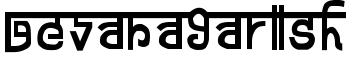 Devanagarish font