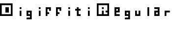 Digiffiti Regular font