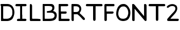 DILBERTFONT2 font