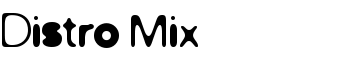 download Distro Mix font