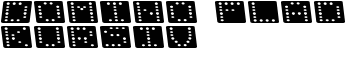 download Domino flad kursiv font