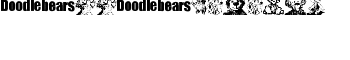 download DOODLEBEARS font