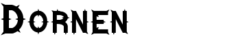 download Dornen font