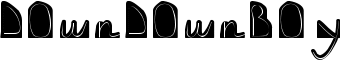 downdownboy font