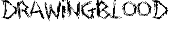 download DrawingBlood font