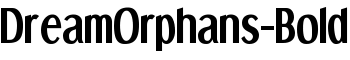 DreamOrphans-Bold font