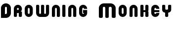 Drowning Monkey font