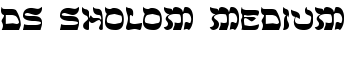 DS Sholom Medium font