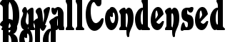 download DuvallCondensed Bold font