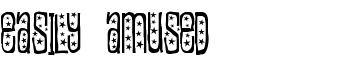 download Easily amused font
