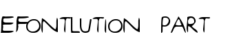 download efontlution_part3 font