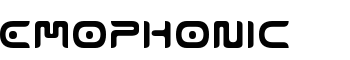 Emophonic font