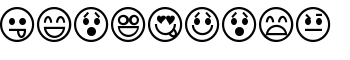 Emoticons font