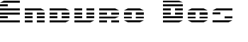 download Enduro Dos font