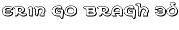 Erin Go Bragh 3D font