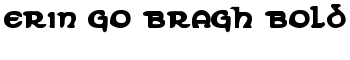 download Erin Go Bragh Bold font