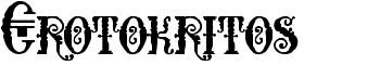 Erotokritos font