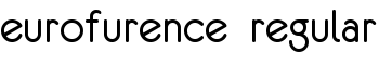 eurofurence  regular font