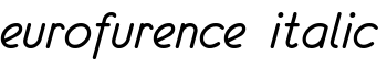 eurofurence  italic font
