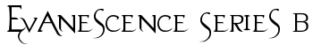 download Evanescence Series B font