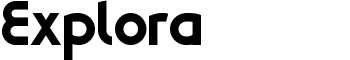 Explora font