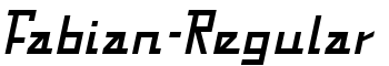 downloadFabian-Regular font