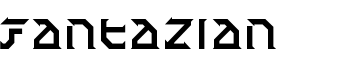 Fantazian font