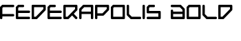 download Federapolis Bold font