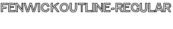 FenwickOutline-Regular font