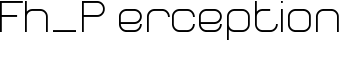 Fh_Perception font