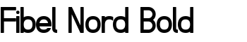 Fibel Nord Bold font