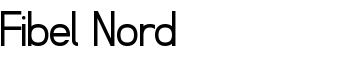 Fibel Nord font