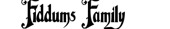 Fiddums Family font