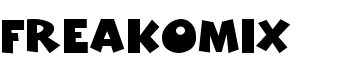 Freakomix font